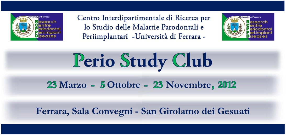 IMMAGINE PERIO STUDY CLUB CON LUOGO E DATA